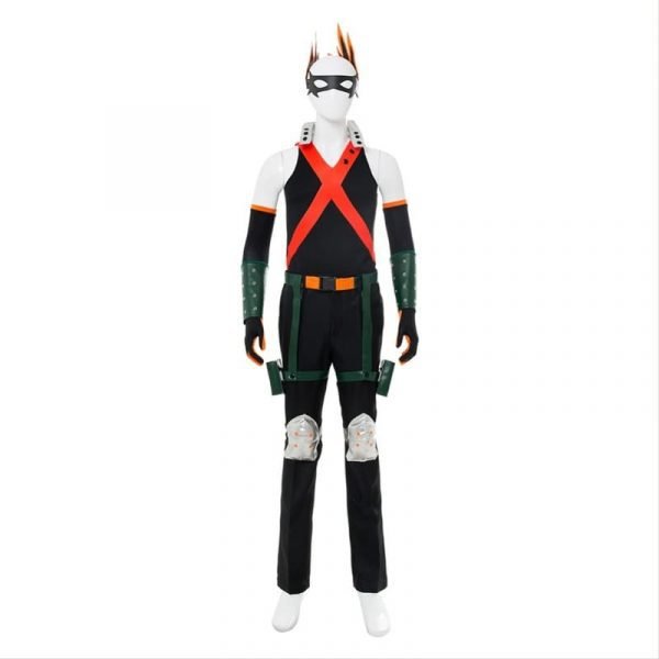 My Hero Academia Boku no Hero Academia Katsuki Bakugou Cosplay Costume Outfit