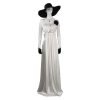Resident Cosplay Village Alcina Dimitrescu Cosplay Costume Dress Outfits With Hat