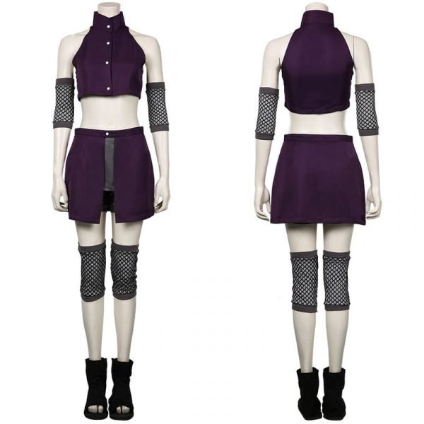 Yamanaka Ino Cosplay Costume Skirt Halloween Outfit Dress Yamanaka Ino Costume