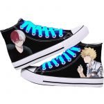Anime Luminous My Hero Academia Midoriya Izuku Todoroki Shoto Casual Canvas Shoes