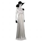 Resident Cosplay Village Alcina Dimitrescu Cosplay Costume Dress Outfits With Hat