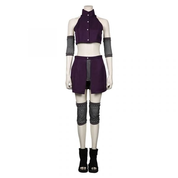 Yamanaka Ino Cosplay Costume Skirt Halloween Outfit Dress Yamanaka Ino Costume