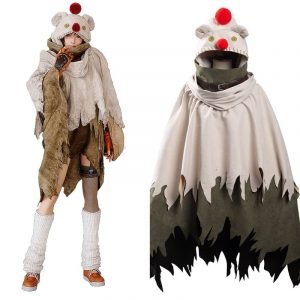 Final Fantasy VII: Remake Intergrade Yuffie Kisaragi Moogle Cape Cosplay Costume