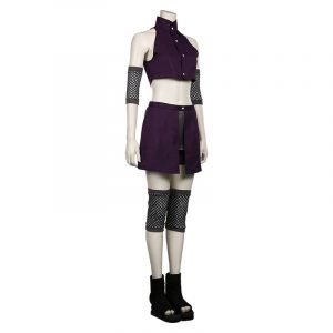 Yamanaka Ino Cosplay Costume Skirt Halloween Outfit Dress Yamanaka Ino Costume