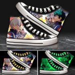 Unisex Anime My Hero Academia Noctilucent Casual Canvas Shoes