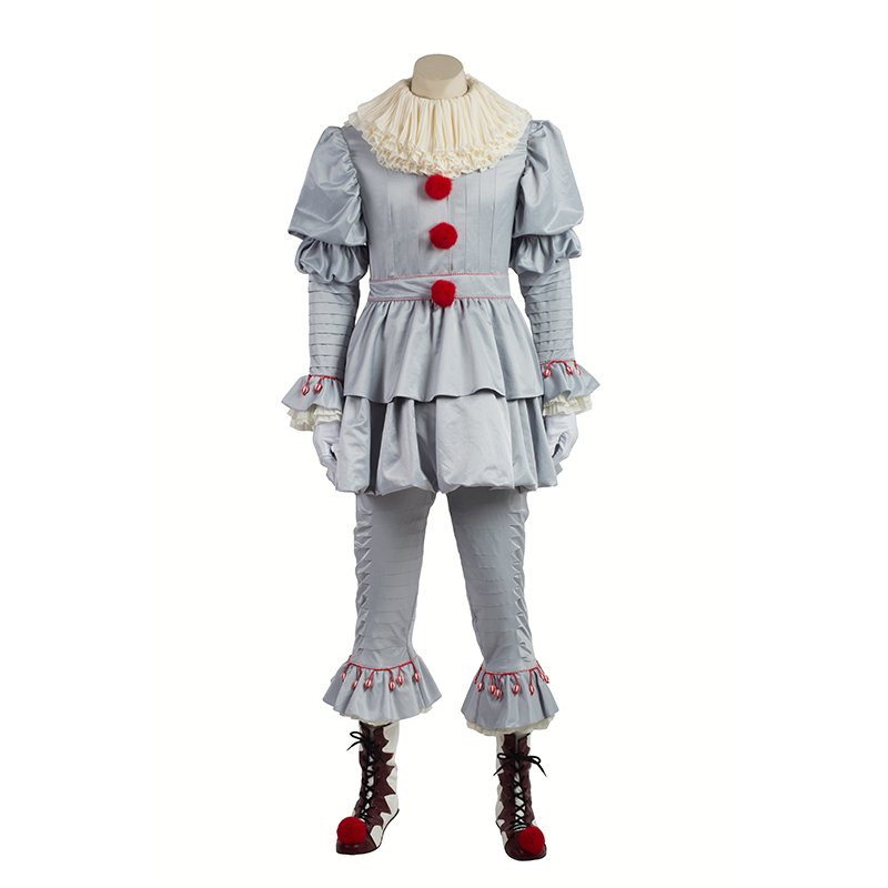 Pennywise Clown Stephen King It Cosplay Costume
