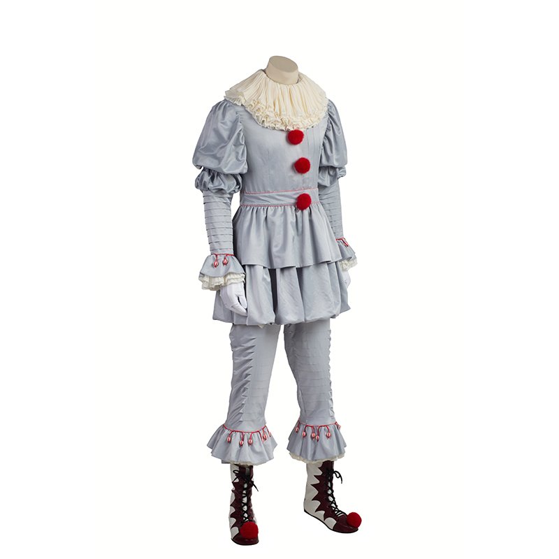 Pennywise Clown Stephen King It Cosplay Costume