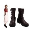 Final Fantasy VII Remake Aerith Gainsborough Cosplay Boots PU Leather Shoes