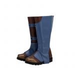 Valorant Cypher Cosplay Boots PU High Heel Shoes