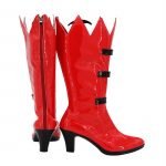 Underfell Papyrus Cosplay Boots High Heel Red Shoes