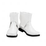 Star Cosplay Wa The Force Awakens White Soldier Boots PU Leather Shoes