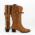 Cirilla Fiona Elen Riannon Ciri Cosplay Boots Brown