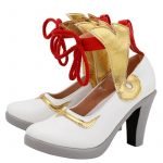 Game Genshin Impact Ganyu Cosplay Boots Shoes