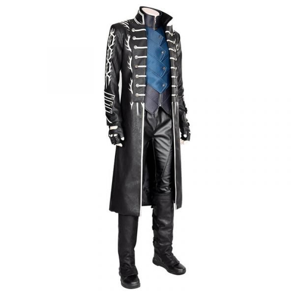 DMC Vergil Cosplay Costume Outfit Coat Jacket