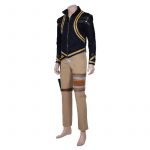 Vagrant Queen Isaac Stelling Cosplay Costume Adult Men Outfit