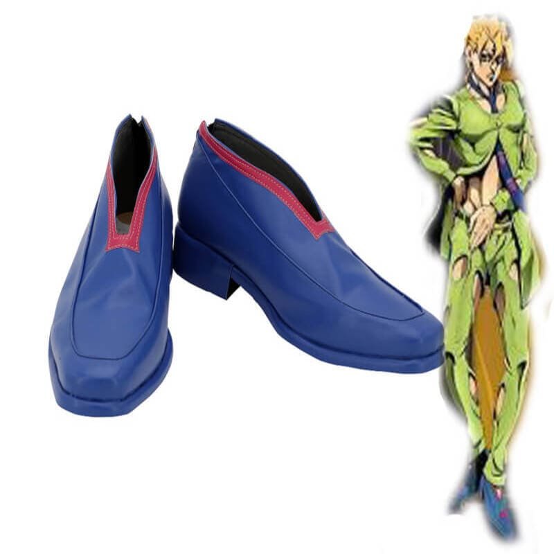 JOJO's Bizarre Adventure Golden Wind Pannacotta Fugo Cosplay Shoes Boots