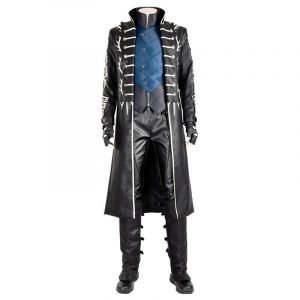 DMC Vergil Cosplay Costume Outfit Coat Jacket