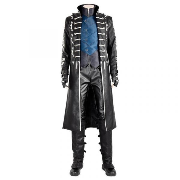 DMC Vergil Cosplay Costume Outfit Coat Jacket