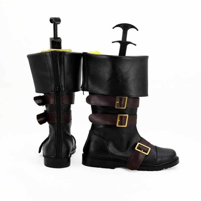 NieR:Automata Cosplay YoRHa No. 9 Type S Shoes Black Boots