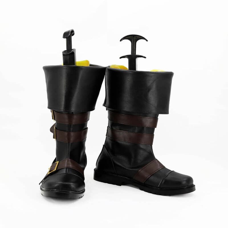 NieR:Automata Cosplay YoRHa No. 9 Type S Shoes Black Boots