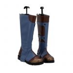 Valorant Cypher Cosplay Boots PU High Heel Shoes