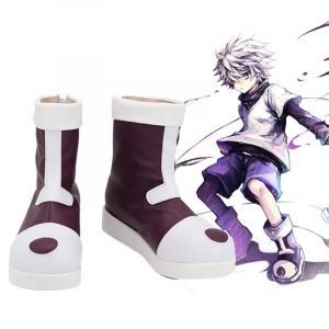 Hunter X Hunter Killua Zoldyck Cosplay Boots Shoes