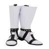 JoJo's Bizarre Adventure GUIDO MISTA Cosplay Boots White Shoes High Heel Shoes