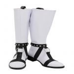 JoJo's Bizarre Adventure GUIDO MISTA Cosplay Boots White Shoes High Heel Shoes
