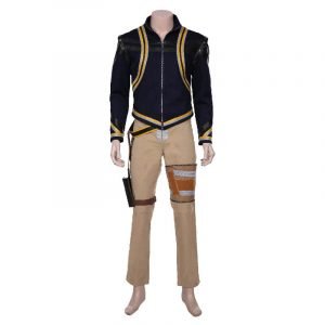 Vagrant Queen Isaac Stelling Cosplay Costume Adult Men Outfit