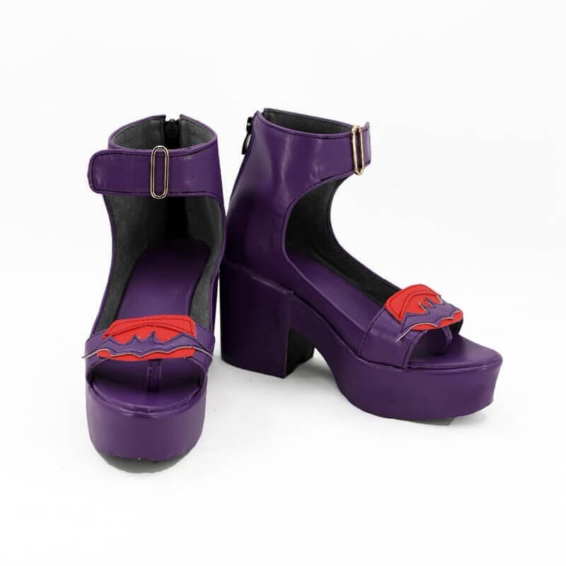 Assassin Osakabehime Purple Cosplay Shoes Boots
