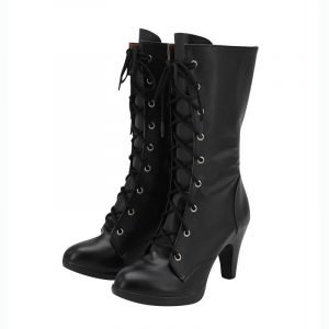 Final Fantasy VII Remake Tifa Cosplay Boots PU Leather Shoes