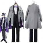 Game Twisted Wonderland Azul Ashengrotto Cosplay Costume
