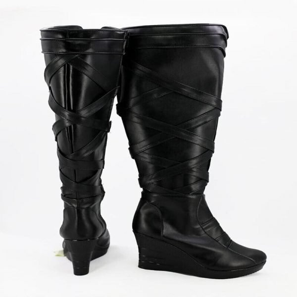 Game Valorant Jett Cosplay Boots Shoes