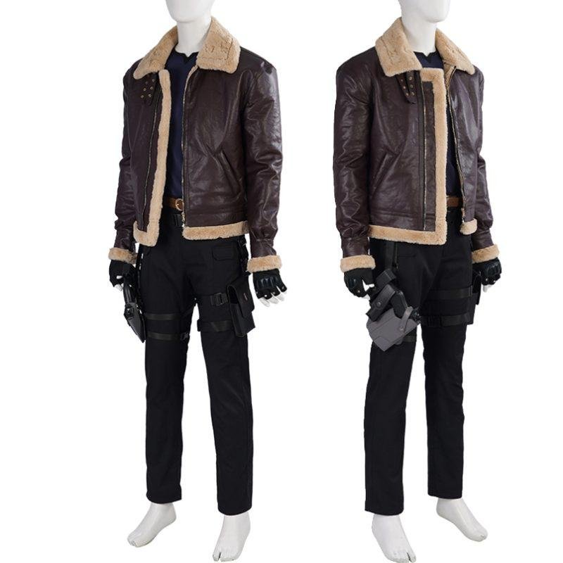 Game-RE-4-Remake-Leon-Cosplay-Outfit-Adult (3)