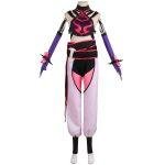 Street Fighter Costumes Han Juri Cosplay Costume (1)