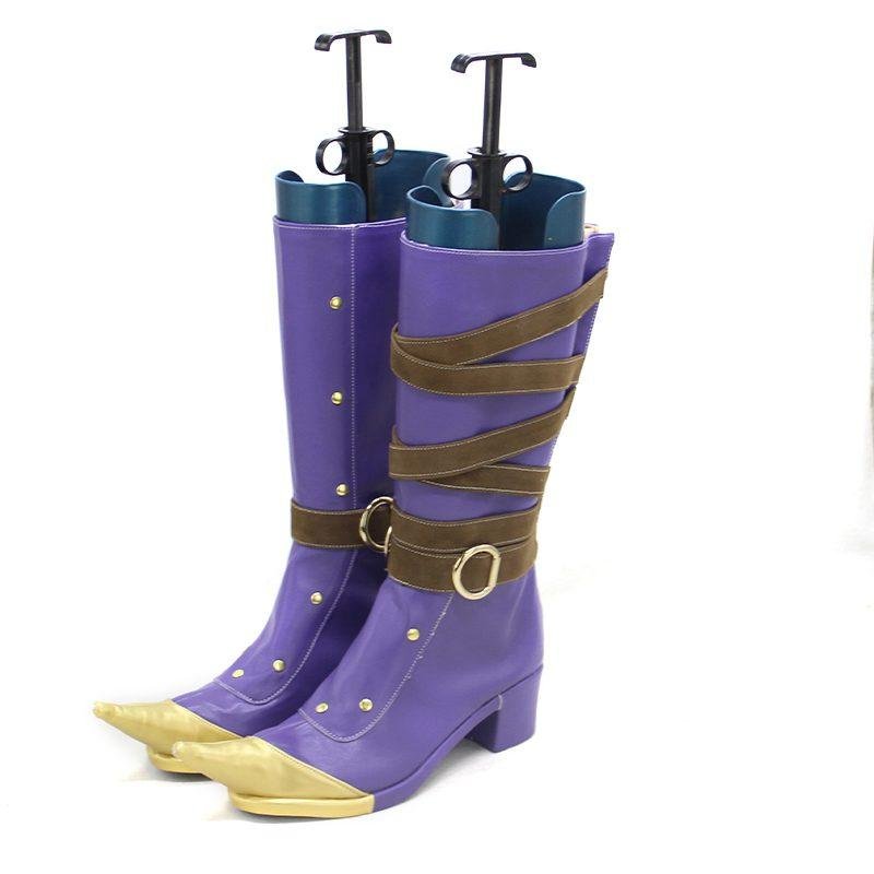 Custom Made Arcane LOL Caitlyn Boots League Of Legends Caitlyn Cosplay Shoes (2)