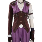 Custom Made Arcane LOL Caitlyn Cosplay Costume League Of Legends Outfit Violet (1)