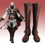Custom Made Assasin's Creed 2 Ezio Auditore Cosplay Boot