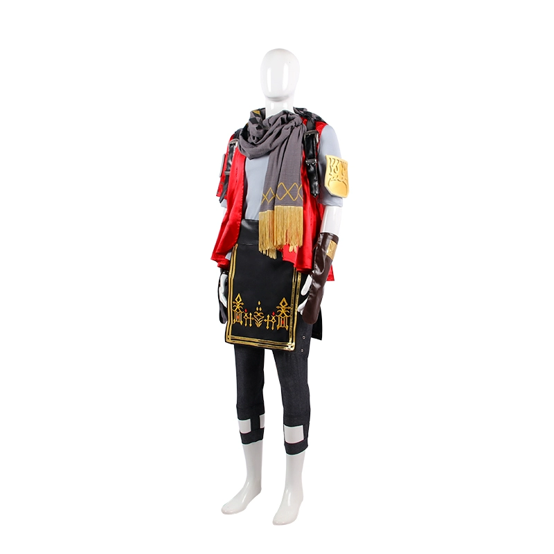 Custom Made Final Fantasy FF14 Gurahattiya Battle Graha Tia Little Red Cat Cosplay Costume