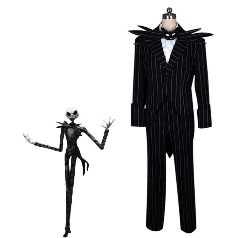 Movie The Nightmare Before Christmas Jack Skellington Costume