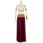 Star Wars Princess Carrie Fisher Leia Slave Cosplay Costume (1)