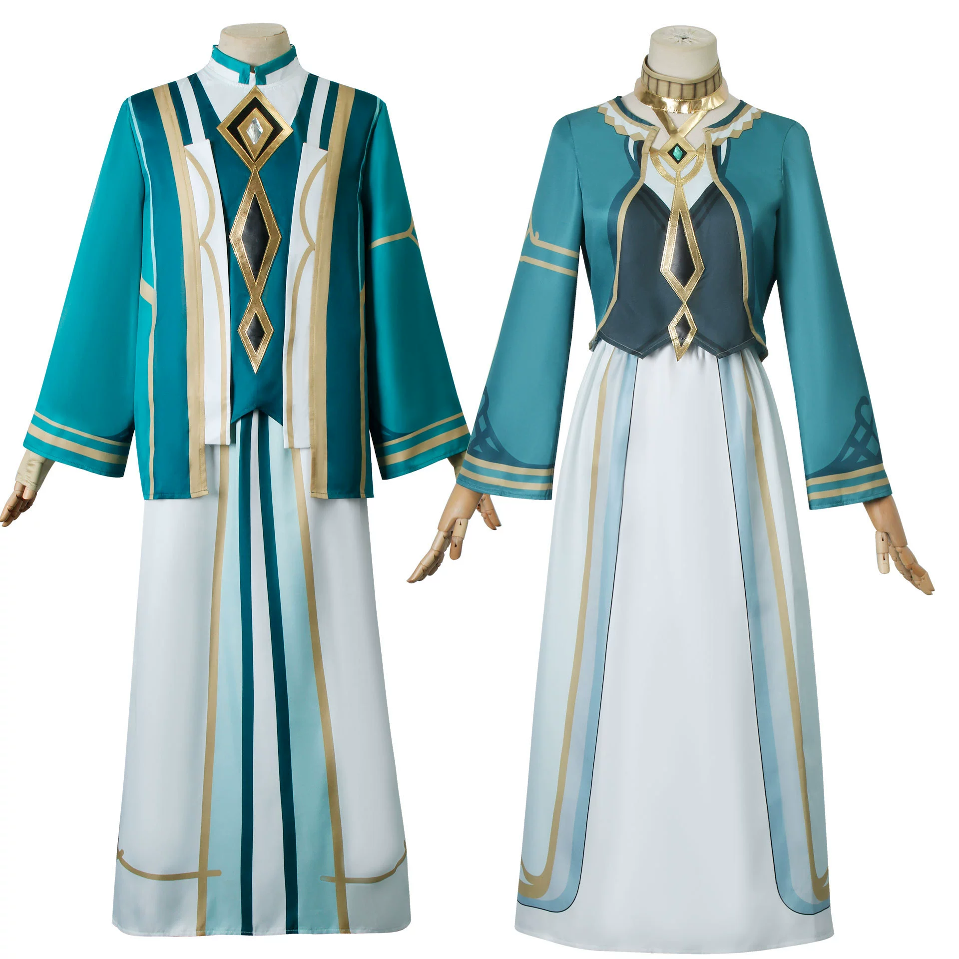 Genshin Sumeru Akademiya Cosplay Costume Uniform with Hat Genshin Impact Six Darshans Party Costumes