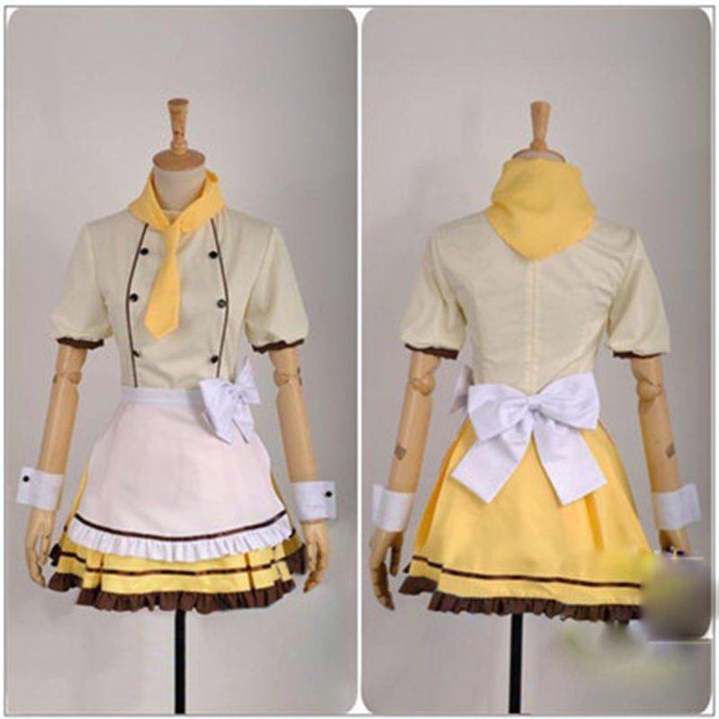 Custom Made Love Live! Nico Yazawa COCO'S Maid Cosplay Costume
