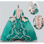 Custom Made Robe Francaise 18th Century Costume Reenactment Marie Antoinette Style Dress (1)