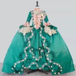 Custom Made Robe Francaise 18th Century Costume Reenactment Marie Antoinette Style Dress