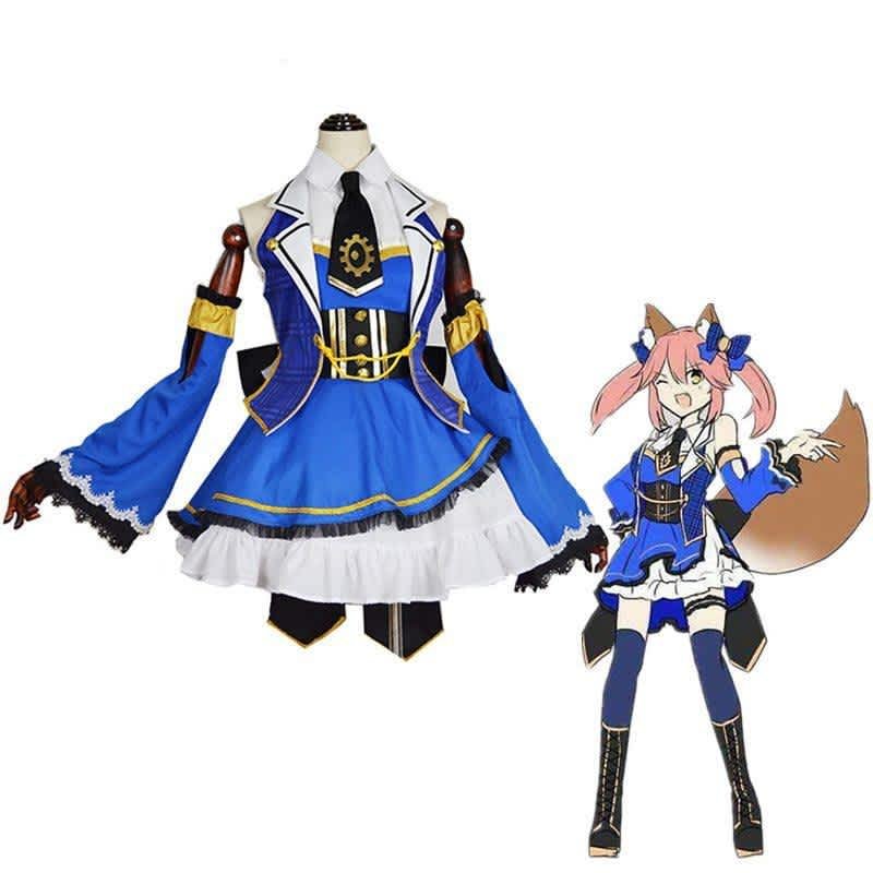 Fate Grand Order Tamamo no Mae Cosplay Costume