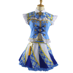 Custom Made Aikatsu! Hoshimiya Ichigo Cosplay Kiriya Aoi Shibuki Ran Dress Costume for Women