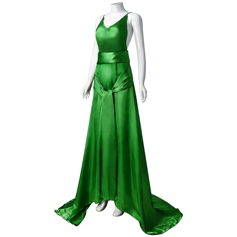 Custom Made Atonement Cecilia Tallis Cosplay Costume Dress Green (3)