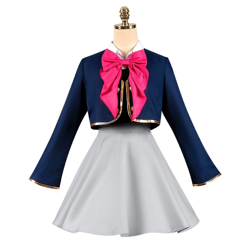 Custom Made Oshi No Ko Cosplay Ai Hoshino Ai Akuamarin Ruby Arima Kana Cosplay Dresses (2)