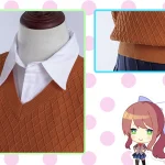 Literature Club Cosplay SayoriNatsukiYuriMonika Costume School Uniform Halloween (1)